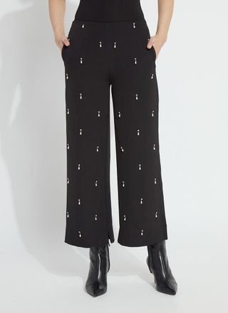 Lyss&eacute; Genesis Embellished Stretch Woven Pant