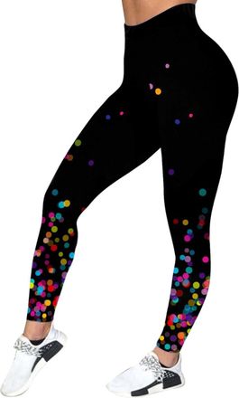 Generic Mardi Gras Outfit for Women Mardi Gras Leggings Pants Tights Costumes Dress Plus Size Accessories, 01-Hot Pink, XXL