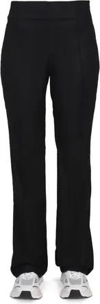 Remain High-Waist Wool Twill Trousers - Black
