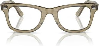 Ray-Ban Original Wayfarer Classic - unisex - Accessoires - Grijs - Maat: 50 MM