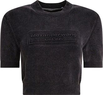 Alexander Wang T-Shirts Nero-Donna