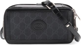 Gucci Pre-owned Gucci GG Supreme Interlocking G Crossbody Ladies 9V0N33WBZAFFTJYT