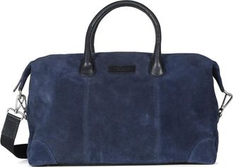 Howard London Weekend Bag Steven - unisex - Weekendtassen - Blauw - ONE Size - Leer - Tassen
