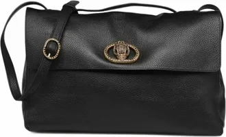 Kurt Geiger Chelsea LG Slouch Flap - Bags - Mujer - Negro - ONE SIZE