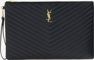 Saint Laurent Pouch in pelle Woman UNI