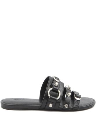 Balenciaga City sandals - Black