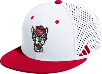 adidas Mens adidas White NC State Wolfpack On-Field Fitted Baseball Hat at Nordstrom, Size 7 1/8