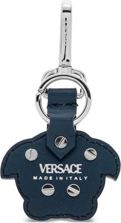 Versace Portachiavi con pendente Medusa - Blu