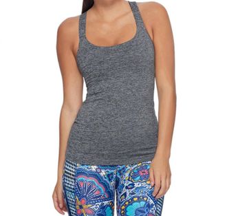 Body Glove Borasco Cross Back Tank Top In Grey
