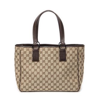 Gucci Pre-owned Womens Shoulder Tote Bag - Brown - One Size