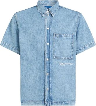Karl Lagerfeld Uomo, Magliette, Blu, M, new
