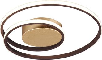 Reality Reality Leuchten - Rusty Zibal Plaf&oacute;n Led Espiral 22w Regulable &Oslash;39 Cm Trio Lighting