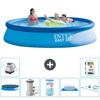 Intex Piscina Easy Set Redonda - 396x84 Cm - 7-piezas S30698