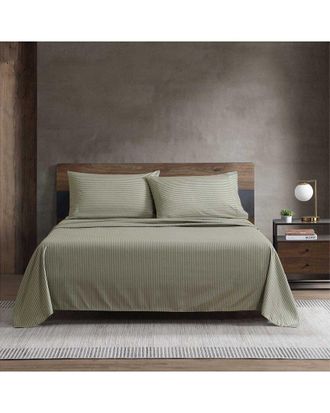Kenneth Cole Twill Stripe Texture Sheet Set