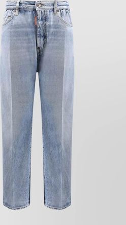 Dsquared2 cotton straight-leg jeans