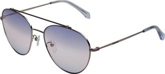 Zadig&Voltaire Klassieke Aviator Metalen Zonnebril - unisex - Zonnebrillen - Paars - ONE Size - Accessoires