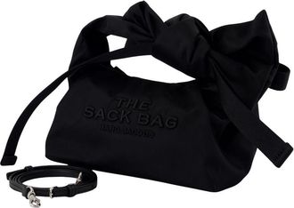 Marc Jacobs Womens The Mini Sack Purse - Marc Jacobs Nylon Black Bags Shoulder-Hobo-Bags