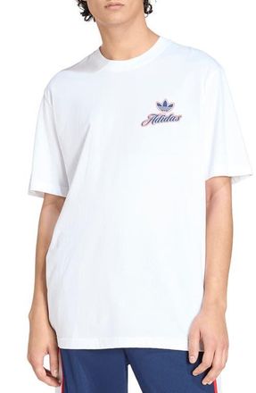adidas Originals Cotton Graphic T-Shirt in White at Nordstrom, Size Xx-Large