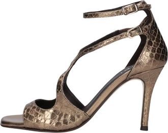 Lodi Sasue Sandaal - Dames - Schoenen - Geel - Maat: 37 EU Leer