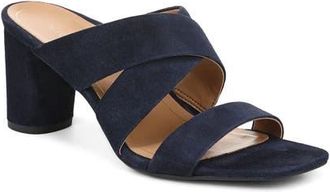 Vionic Merlot Slide Sandal in Baltic Navy at Nordstrom, Size 8.5