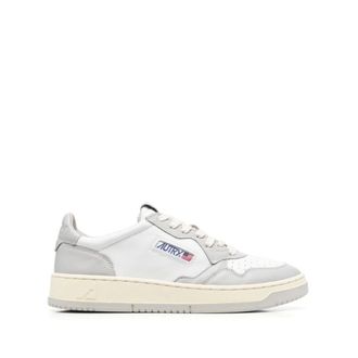Autry Sneakers, male, White, 6 UK, Two-tone Medalist Trainers