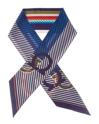 Ferragamo Ferragamo Logo Silk Scarf