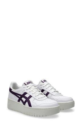 Asics Japan S PF Platform Sneaker in White/midnight Plum at Nordstrom Rack, Size 11