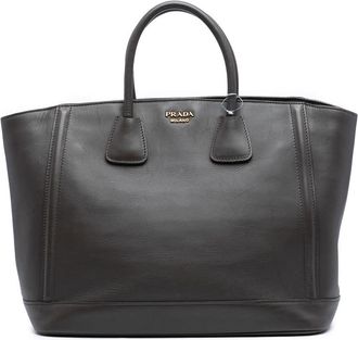 Prada Pre-owned Prada Large City Calf Double Handle Shopping Tote 1Q04A63RGY542UTQ