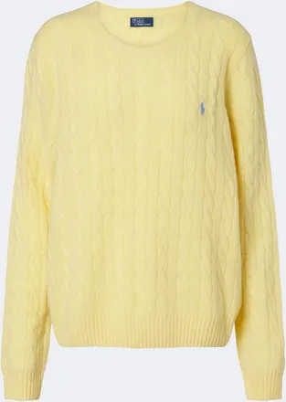 Polo Ralph Lauren Pullover in lana e cashmere a trecce