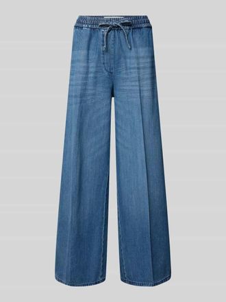 Tom Tailor Relaxed Fit Culotte Jeans aus Lyocell-Baumwoll-Mix in Jeansblau, Größe 31/28