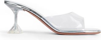 Amina Muaddi Lupita Glass Slipper 70 Sandals
