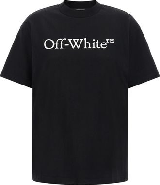 Off-white Black Logo Crew Neck T-Shirt