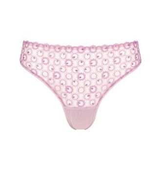 Huit Magique Lace Thong in Lilas at Nordstrom, Size X-Large