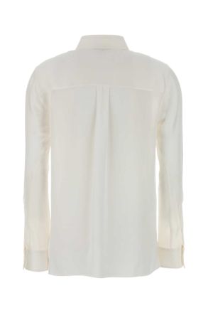 Giorgio Armani Silk Shirt - White