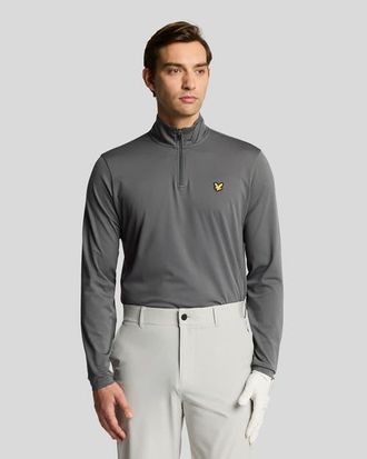 Lyle & Scott Golf Course Midlayer in Granite at Nordstrom, Size Xx-Large