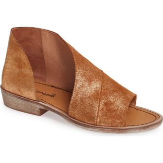 Free People Mont Blanc Asymmetrical Sandal in Rose at Nordstrom, Size 8Us