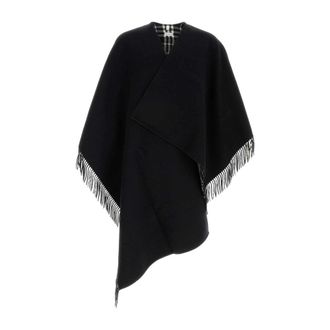 Burberry Dames, Jassen, Zwart, Maat: ONE Size Wol