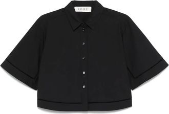 R&oacute;he Camicia in cotone - Nero