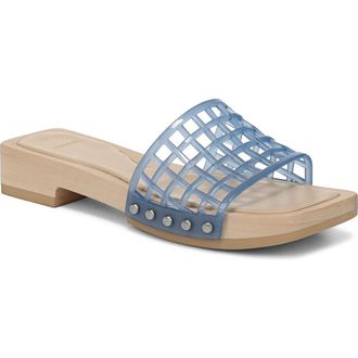 Vince Barbara Jelly Slide Sandal in Surfblue at Nordstrom Rack, Size 10