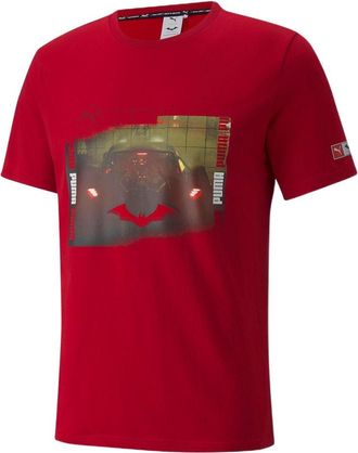 Puma X Batman Graphic Tee Red 534727-11