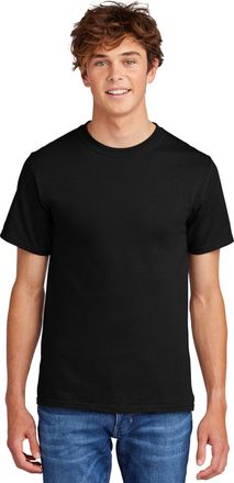 Port & Company Essential Mens T-Shirt, 2jet Black, L