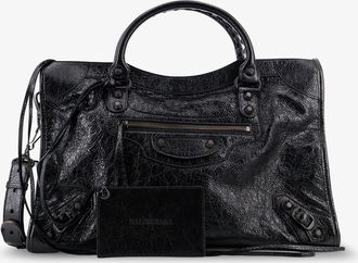 Balenciaga Borsa a mano Le City Medium in pelle - BALENCIAGA - gender_Woman
