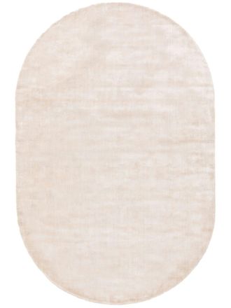 benuta Alfombra viscosa oval ivory 150x230