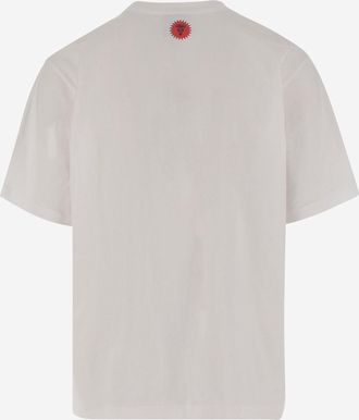 Icecream Mens Cotton T-Shirt With Logo White T-Shirts And Polos