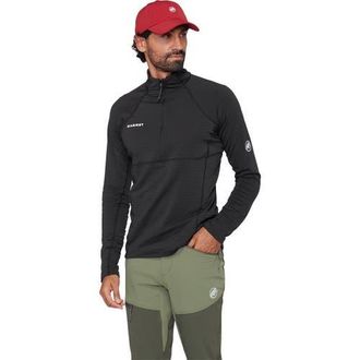 Mammut Taiss Ml 1/2-Zip Pullover - Mens in Black at Nordstrom, Size Medium