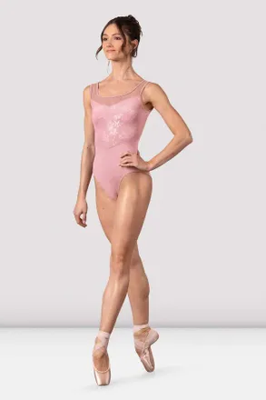 Bloch Ladies Honey Tank Leotard, Vintage Pink