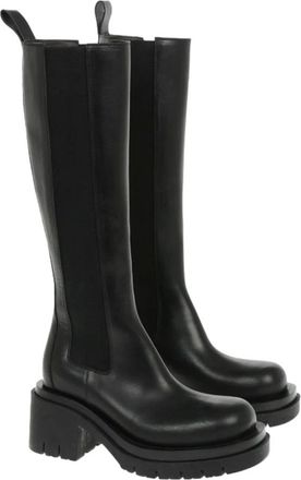 Bottega Veneta High Boots, female, Black, 5 UK, Lug High Boot