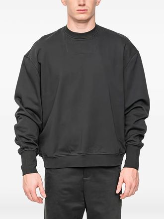 Joe Chia Deep long-sleeve sweatshirt - men - Cotton - M - Black