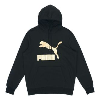 Puma Classics Bronzing Logo Printing Sports Black 531370-56