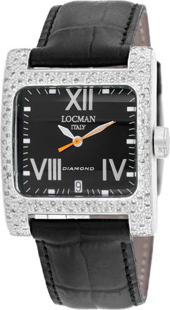 Locman Womens Classic Black Dial Watch